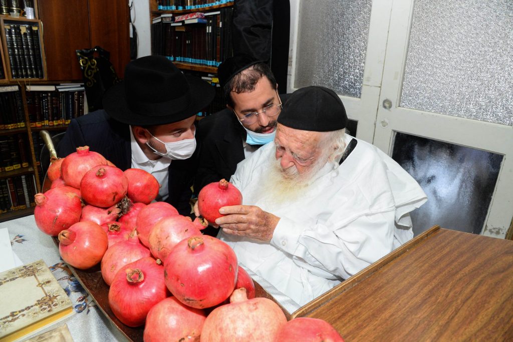 שֶׁיִּרְבּוּ זְכֻיּוֹתֵינוּ כְּרִמּוֹן • דבש ורימונים לקראת ראש השנה בבית שר התורה