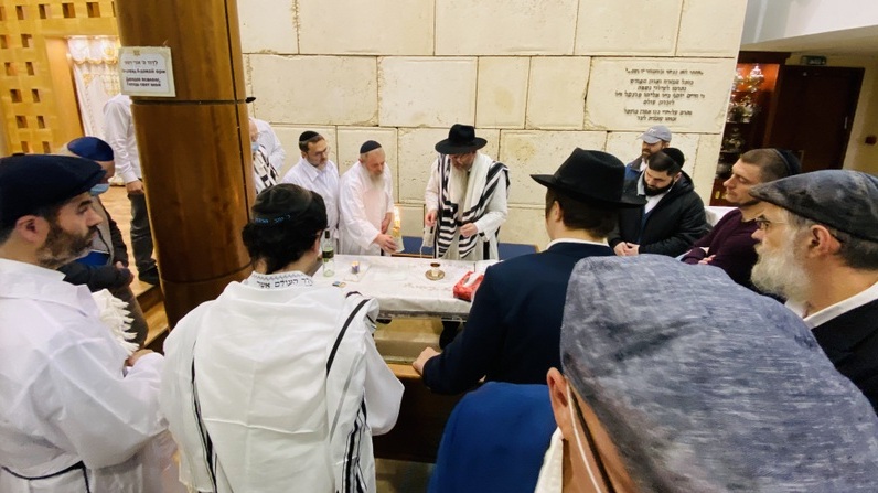 גלריה: סיום תפילת נעילה בביהכנ"ס המרכזי במוסקבה
