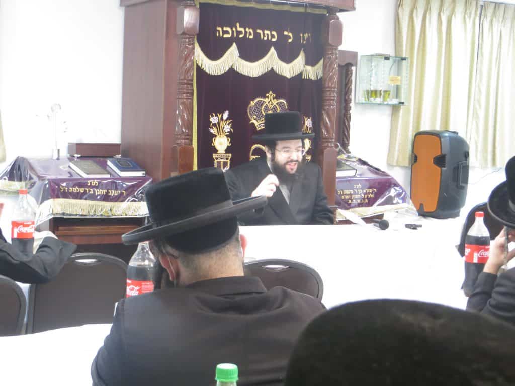 צפו בגלריה: מעמד הרחבת ביהמ"ד המרכזי "באר חיים"