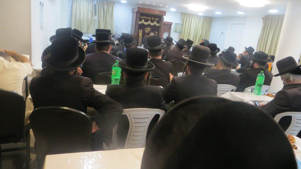 צפו בגלריה: מעמד הרחבת ביהמ"ד המרכזי "באר חיים"