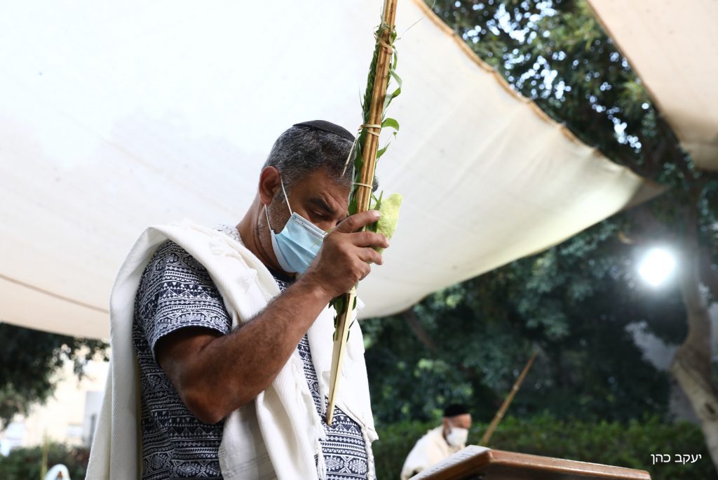 הגר"מ מאיה נטל לולב במרחב הפתוח • תיעוד