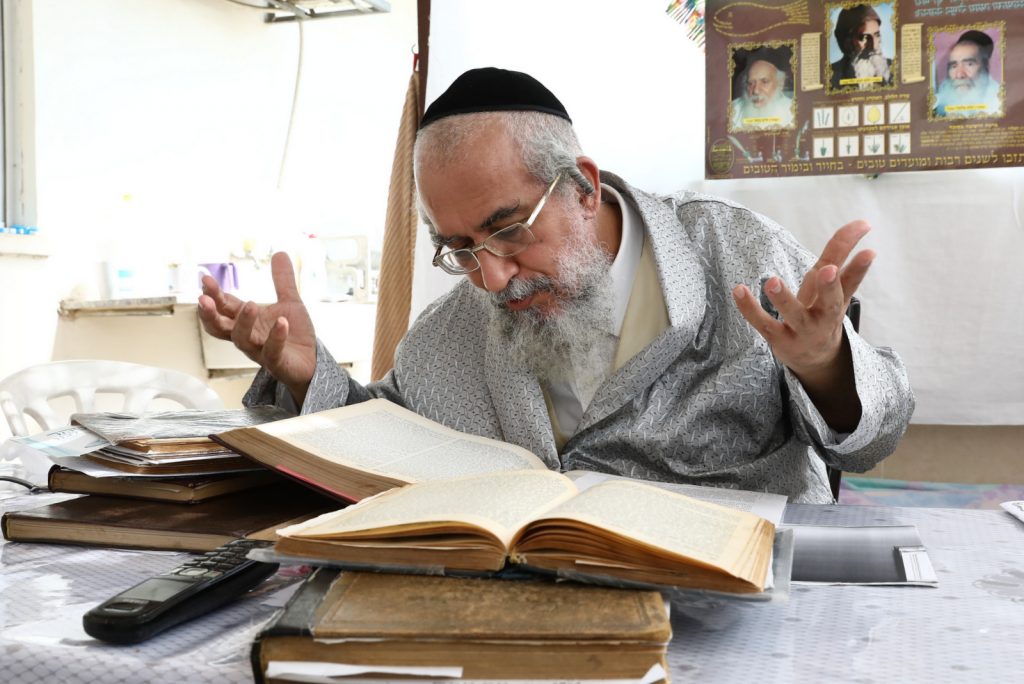 גלריה: הגר"י ראצבי בנטילת לולב גלריה: הגר"י ראצבי בנטילת לולב