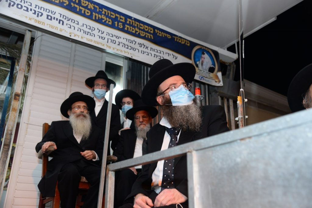 מעמד סיום 15,000,000 סדרי לימוד והקבלת פני רבו בחצר בית שר התורה • תיעוד