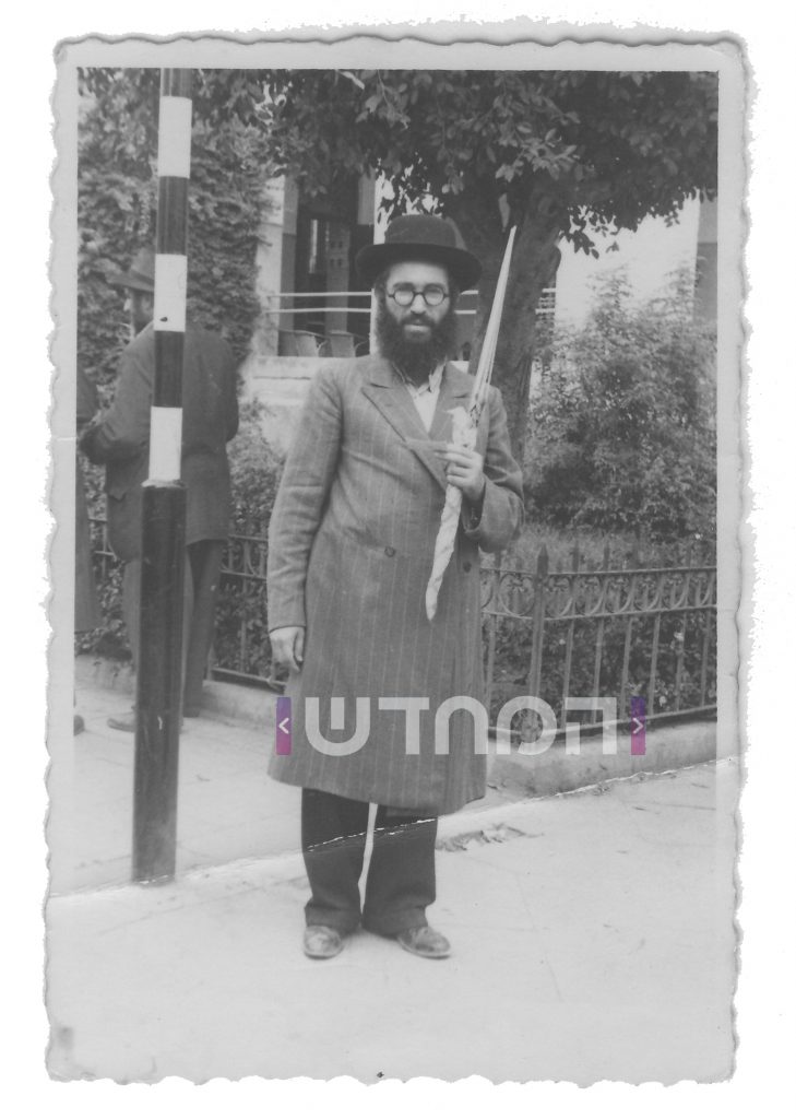 גלריה מיוחדת: גדולי הדור זצוק"ל בנטילת לולב