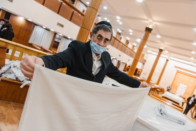 ההכנות במוסקבה לקראת חג סוכות בטוח ומוגן