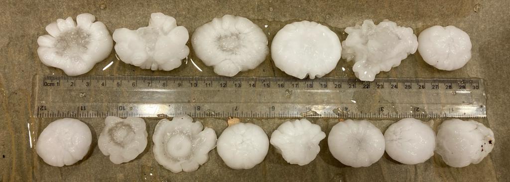 צפו באילת לבנה: גשם וברד בערבה הדרומית