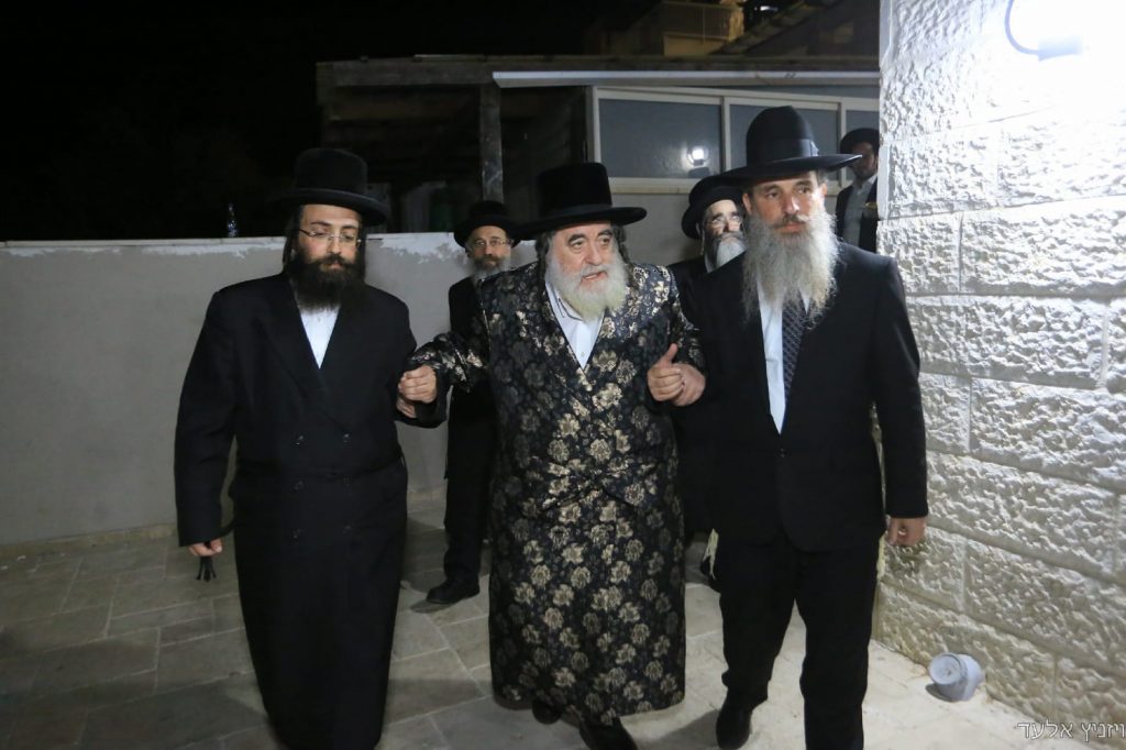 תיעוד: האדמו"ר מויזניץ בביקור באלעד תיעוד: האדמו"ר מויזניץ בביקור באלעד