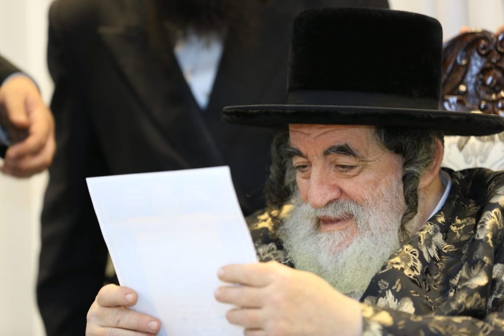 תיעוד: האדמו"ר מויזניץ בביקור באלעד תיעוד: האדמו"ר מויזניץ בביקור באלעד