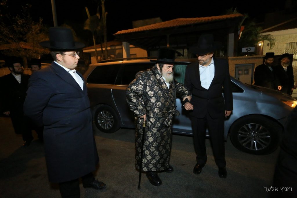 תיעוד: האדמו"ר מויזניץ בביקור באלעד תיעוד: האדמו"ר מויזניץ בביקור באלעד