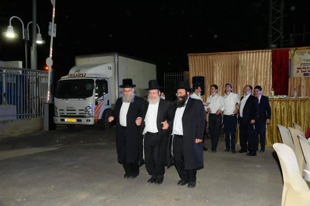 סיום מסכת בישיבת "משיב הרוח - רוח חיים" בבני ברק