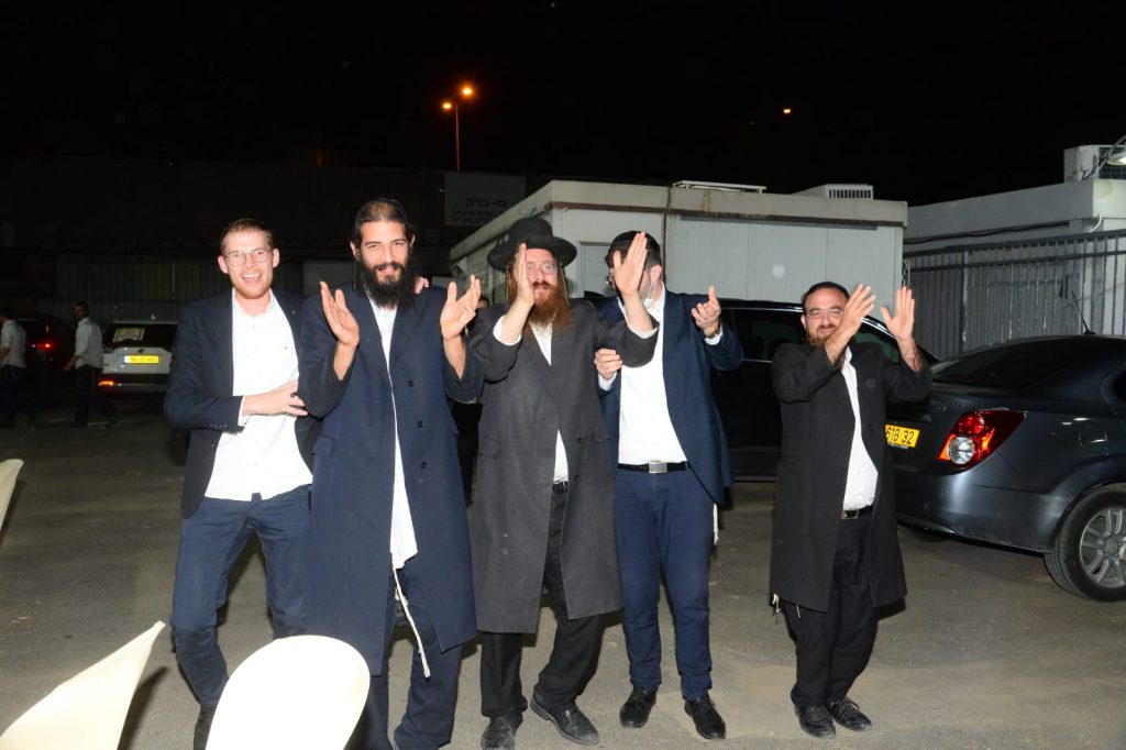 סיום מסכת בישיבת "משיב הרוח - רוח חיים" בבני ברק