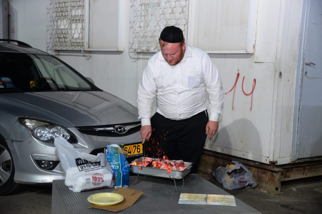 סיום מסכת בישיבת "משיב הרוח - רוח חיים" בבני ברק