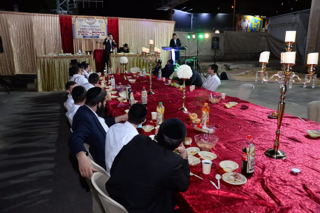 סיום מסכת בישיבת "משיב הרוח - רוח חיים" בבני ברק