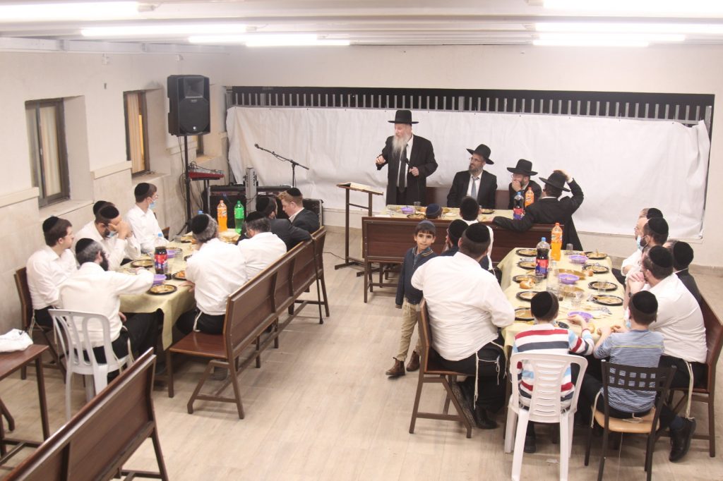 תיעוד: סיום מסכת עירובין בכולל עוז לעמו