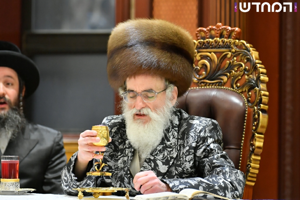 האדמו"ר מויז׳ניץ בביקור בארה"ב • גלריה