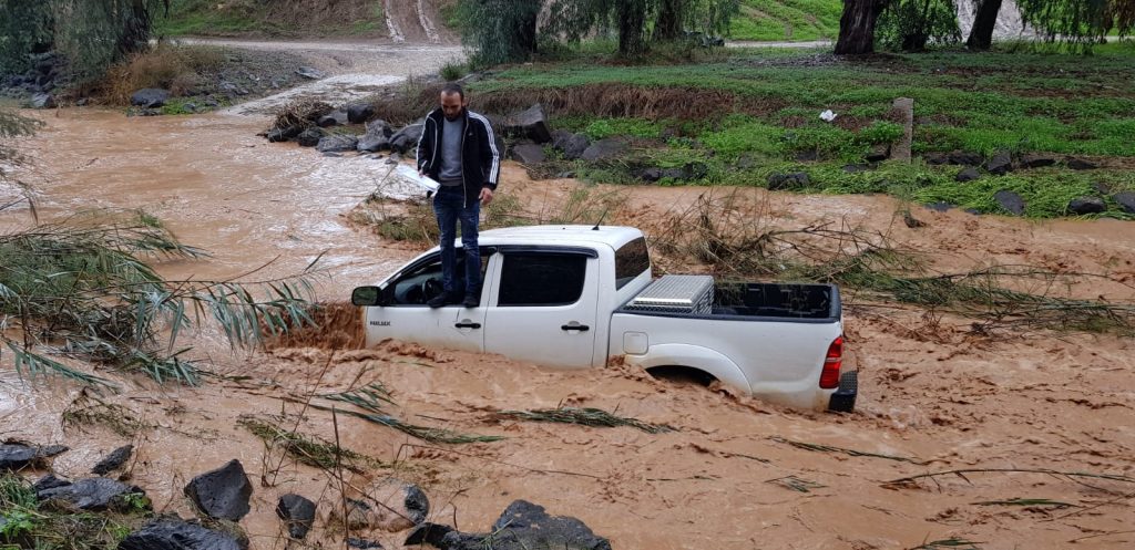 חשש לשיטפונות: ברט"ג מתריעים מפני כניסה לנחלים מחר