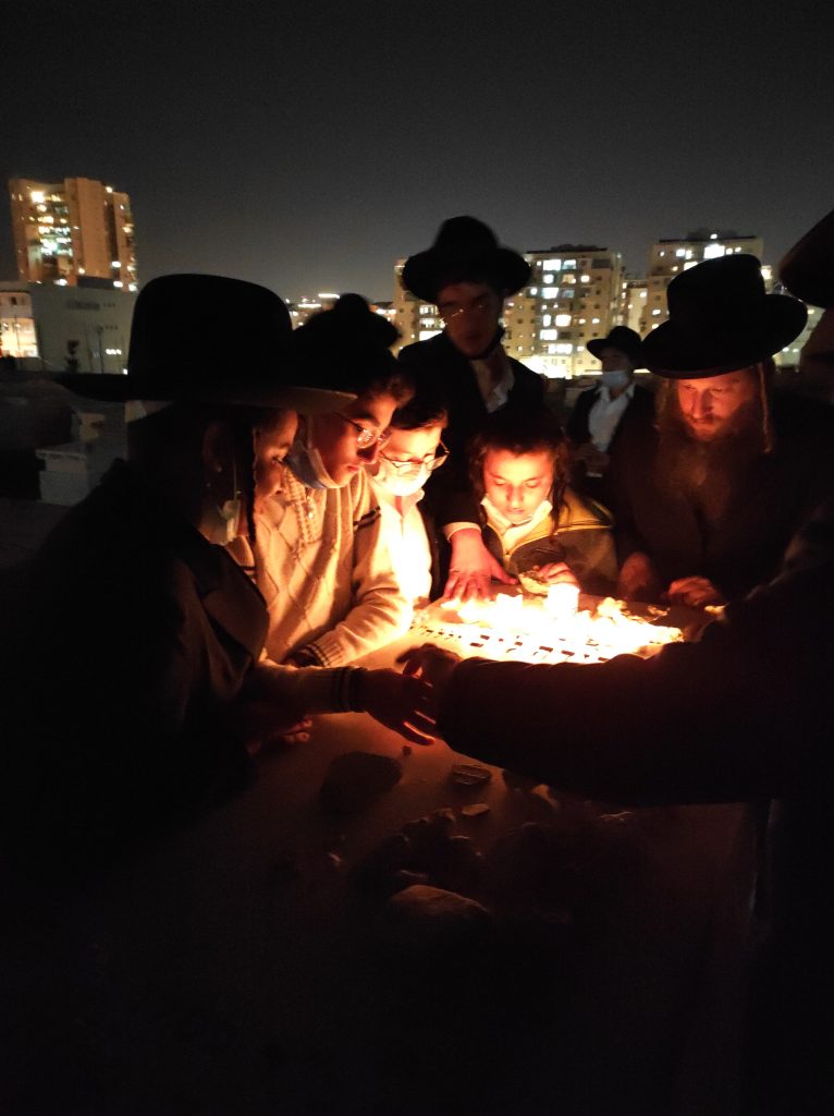 תיעוד: הילדים מראשון לציון הגיעו לרשב"ם