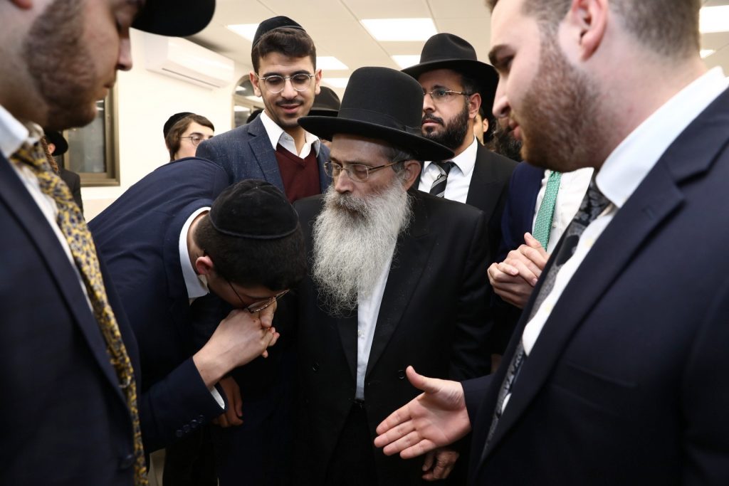 ישיבת 'אורחות חיים' חנכה בית מדרש חדש: חבר המועצת הגיע לברך