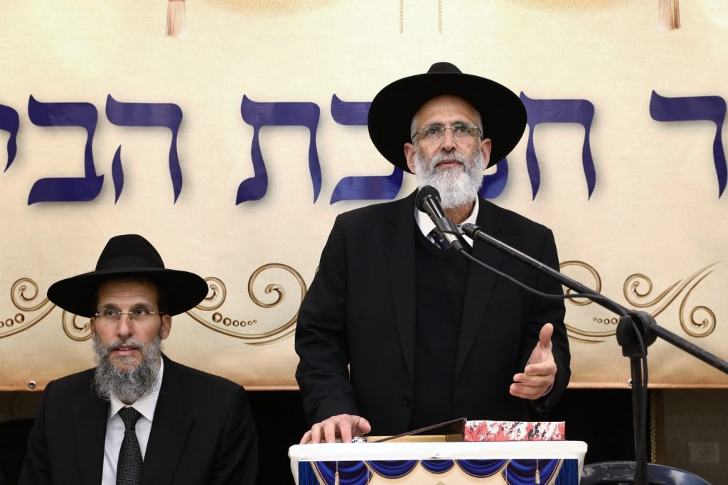 ישיבת 'אורחות חיים' חנכה בית מדרש חדש: חבר המועצת הגיע לברך