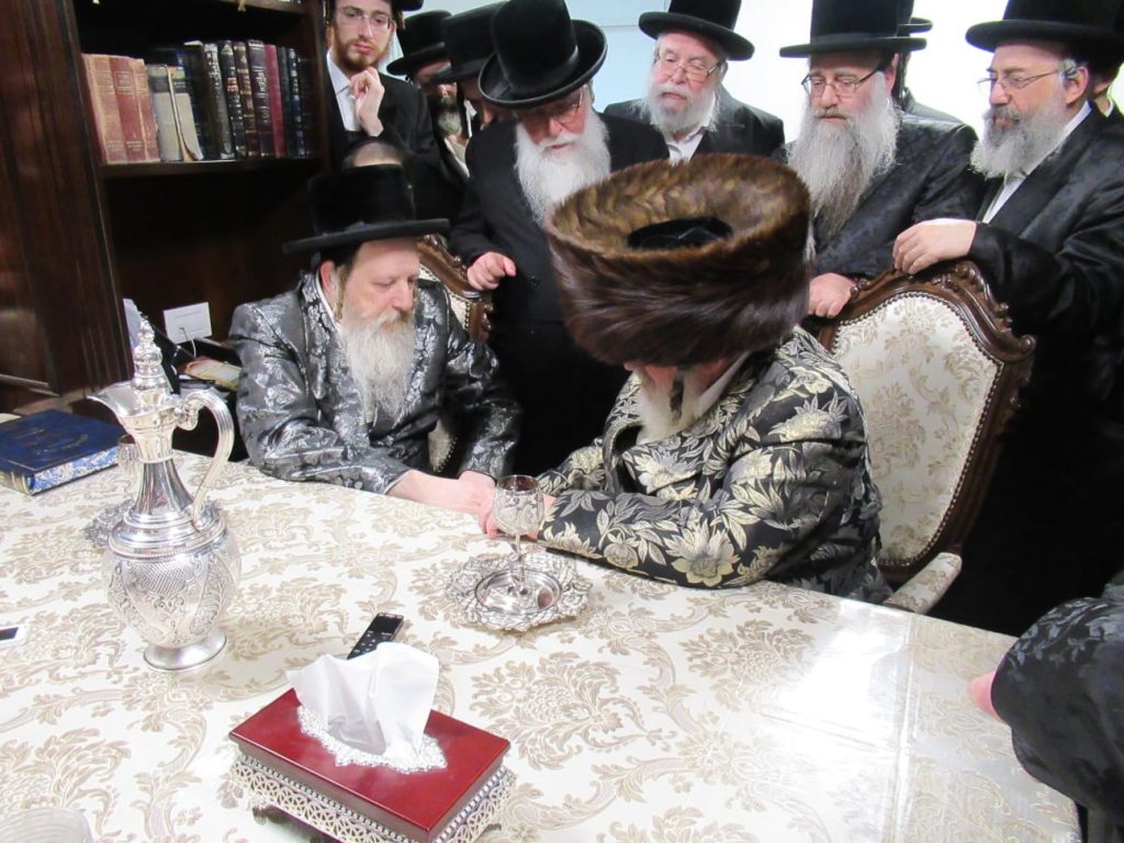 תיעוד: האדמו"ר מויז'ניץ בביקור בבית שמש