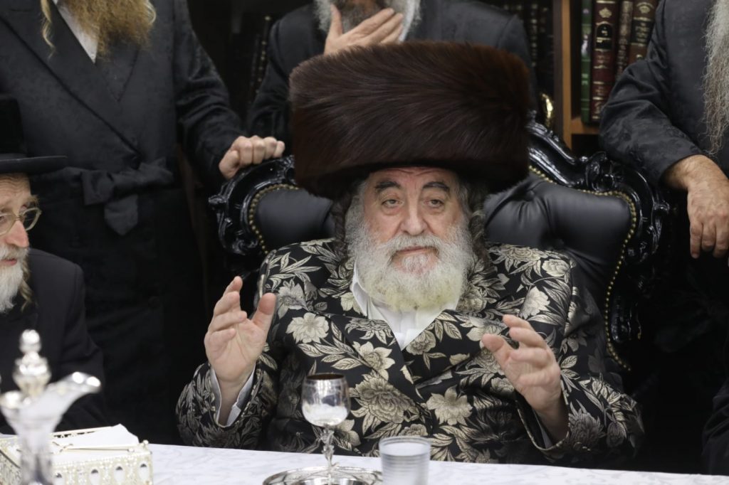 תיעוד: האדמו"ר מויז'ניץ בביקור בבית שמש