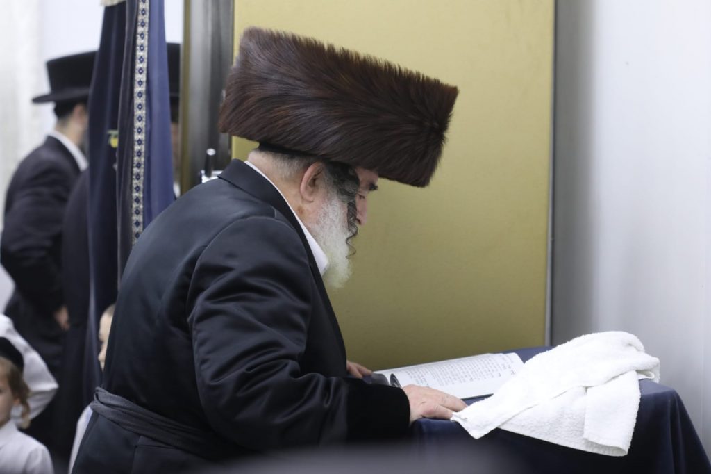 תיעוד: האדמו"ר מויז'ניץ בביקור בבית שמש