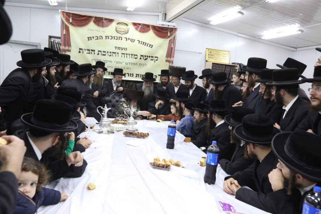 תיעוד: האדמו"ר מויז'ניץ בביקור בבית שמש