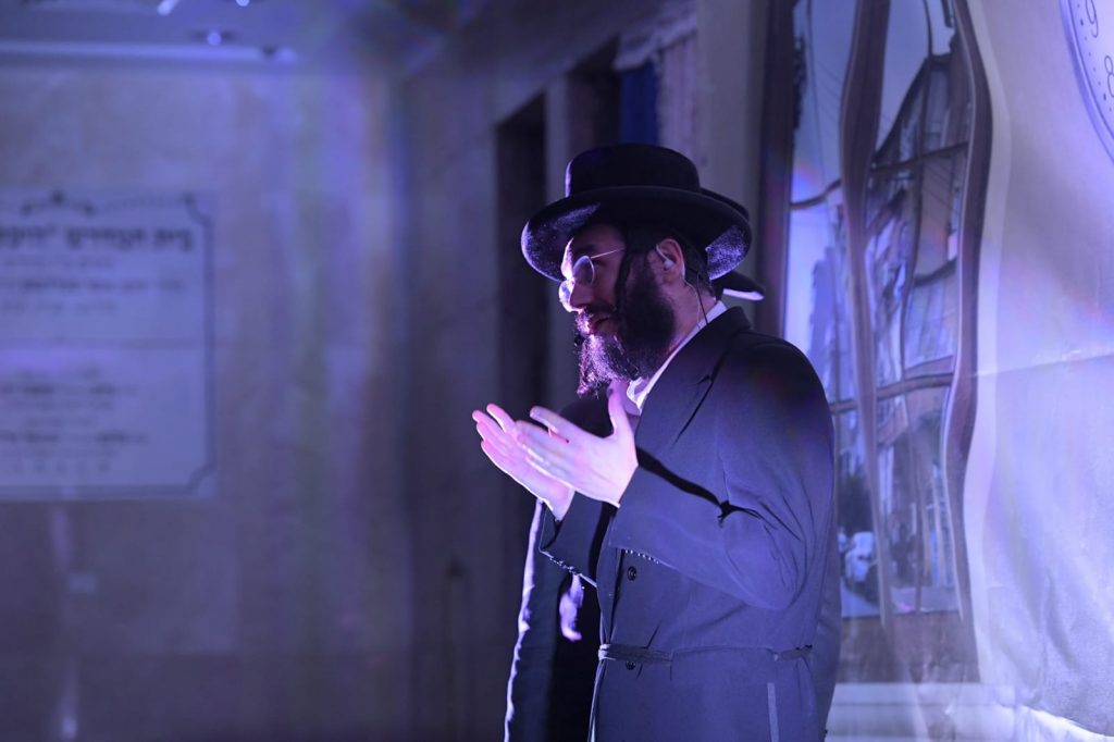 ועידת 'בני בינה' בשילוב שבע ברכות לנכד האדמו"ר מויז'ניץ