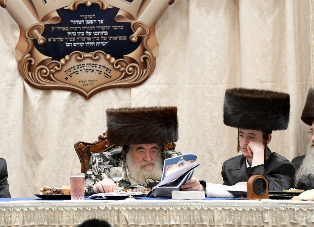 ועידת 'בני בינה' בשילוב שבע ברכות לנכד האדמו"ר מויז'ניץ