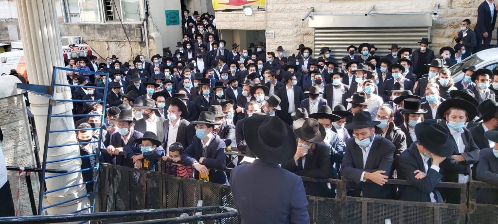 תיעוד: מסע הלווית הגר"א חדש זצ"ל • שידור חי