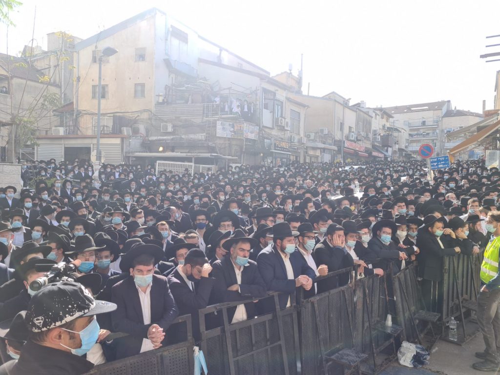 תיעוד: מסע הלווית הגר"א חדש זצ"ל • שידור חי