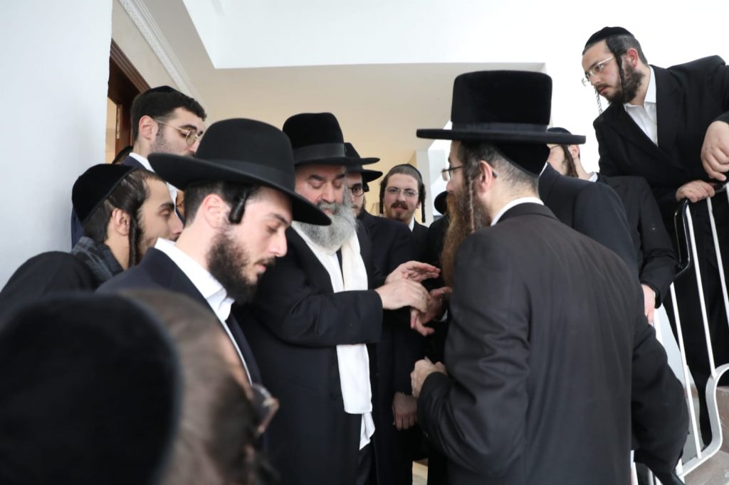 גלריה: האדמו"ר רבי יקותיאל אבוחצירא בביקור בישיבת אוריתא