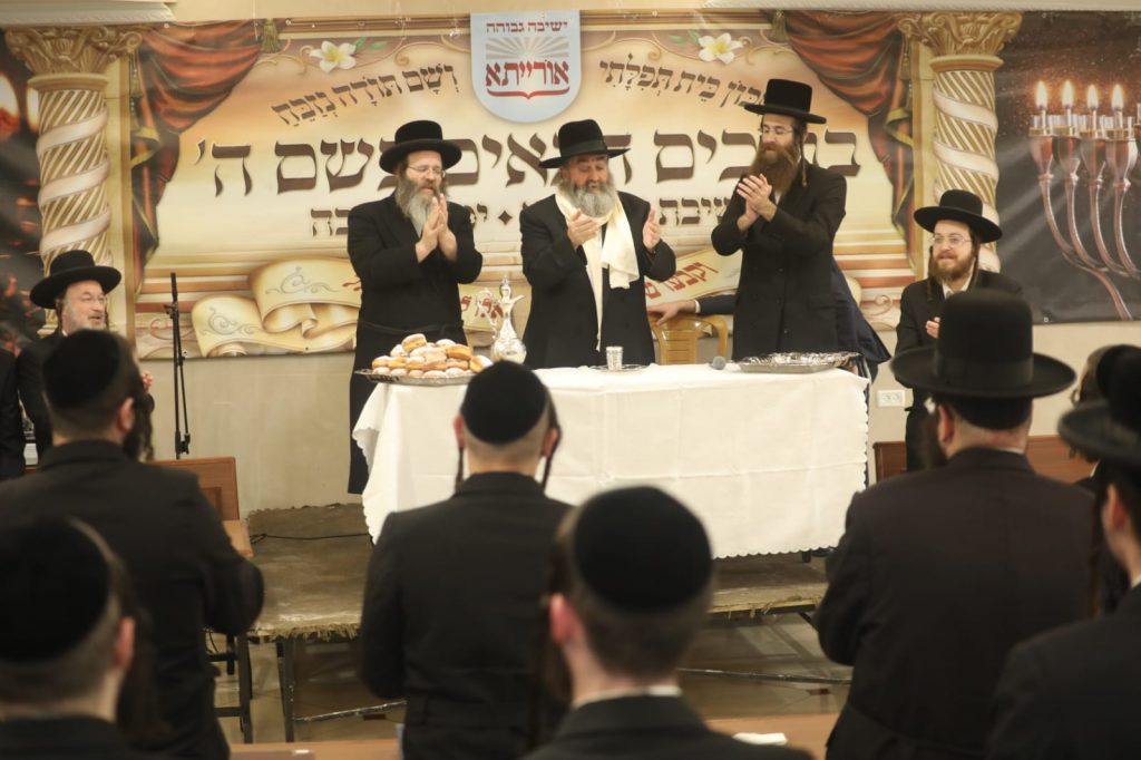 גלריה: האדמו"ר רבי יקותיאל אבוחצירא בביקור בישיבת אוריתא