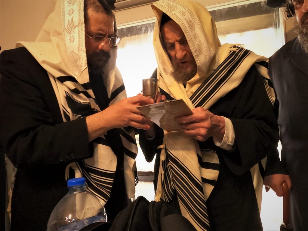 תיעוד: הגרב"ד פוברסקי סנדק לנין הרב מבריסק