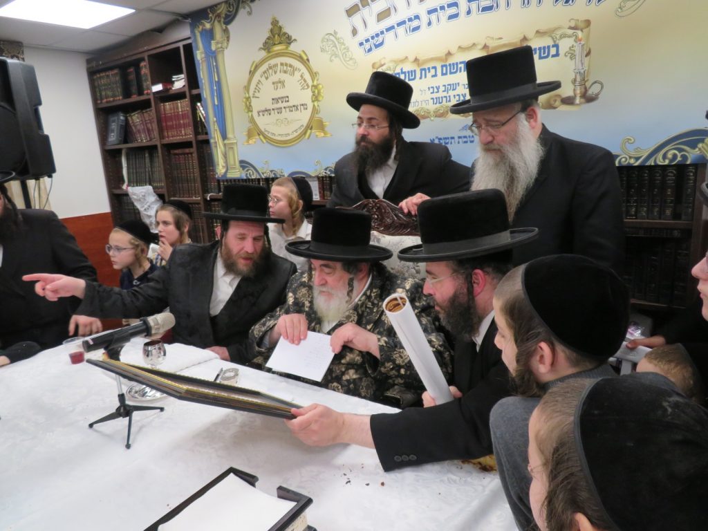 גלריה: חנוכת הבית לביהמ"ד ויזניץ באלעד