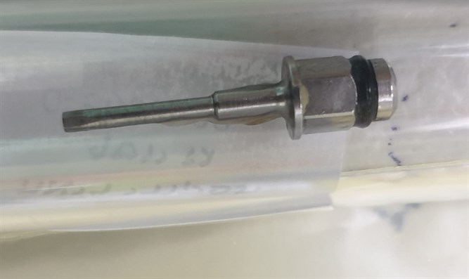 שערי צדק: בן 62 שאף מברג לקנה הנשימה