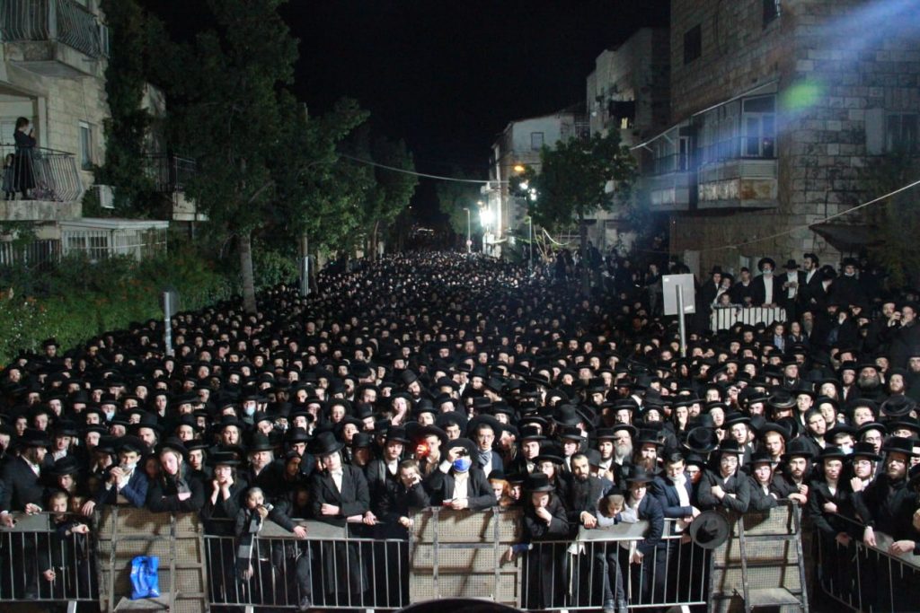 תיעוד: עצרת המחאה נגד הרכבת הקלה הלילה בירושלים