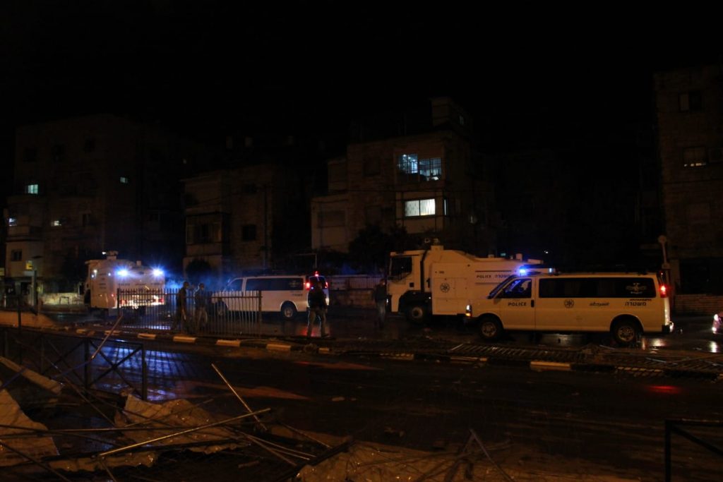 תיעוד: עצרת המחאה נגד הרכבת הקלה הלילה בירושלים