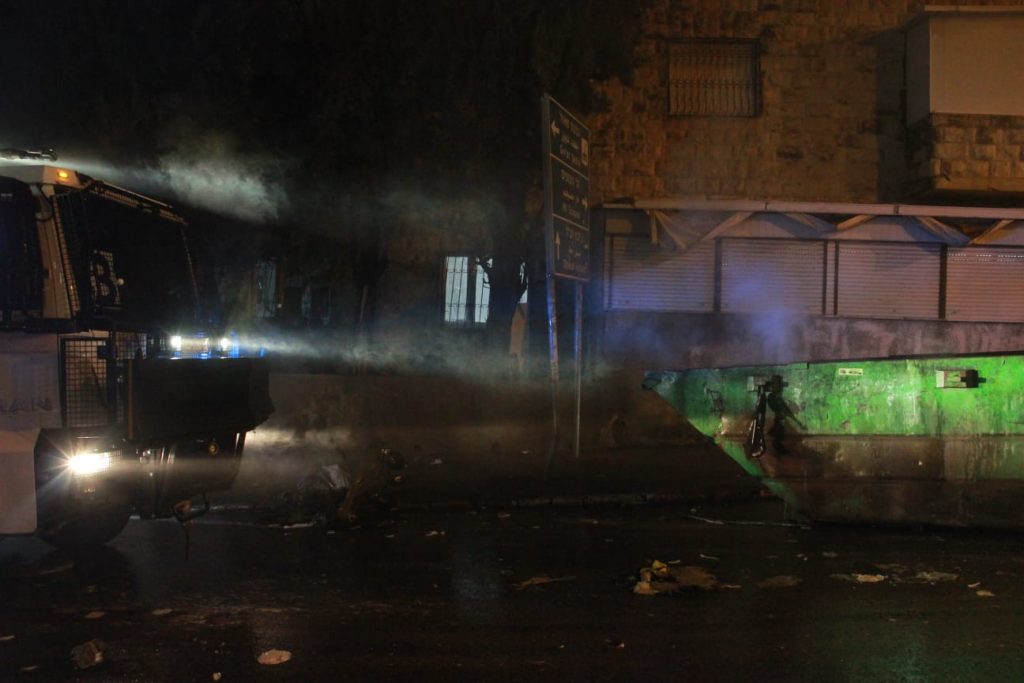 תיעוד: עצרת המחאה נגד הרכבת הקלה הלילה בירושלים