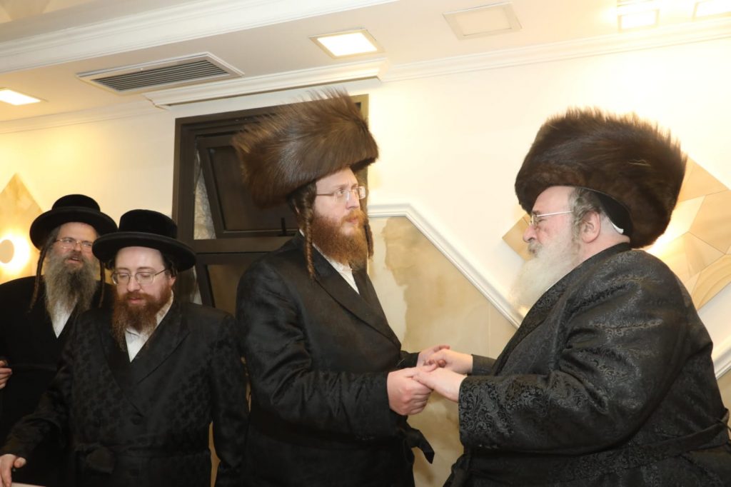 תיעוד: הגר"ח קניבסקי בסנדקאות, הגר"א בידרמן בברכות