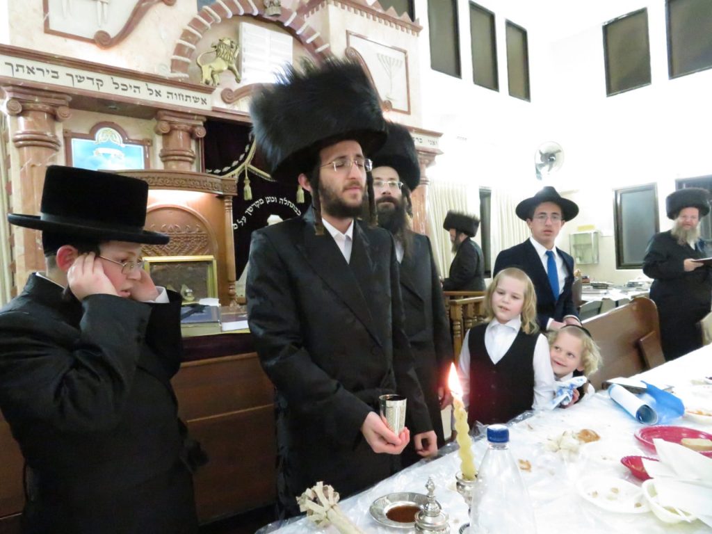 תיעוד: ההבדלה הראשונה של בן האדמו''ר מדינוב