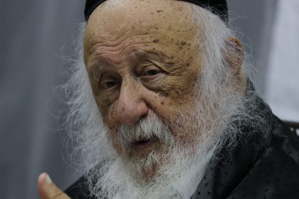 ויחזור לתלמודו: מרן ראש הישיבה בשיעור כללי ראשון אחרי השבעה