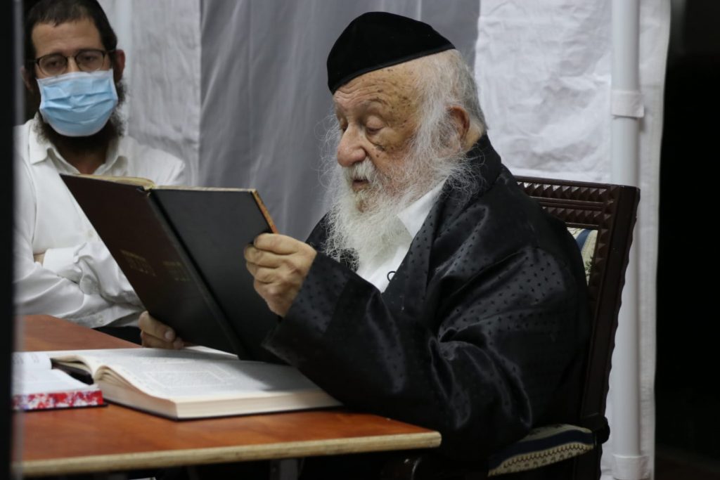 ויחזור לתלמודו: מרן ראש הישיבה בשיעור כללי ראשון אחרי השבעה