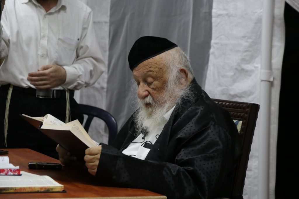 ויחזור לתלמודו: מרן ראש הישיבה בשיעור כללי ראשון אחרי השבעה