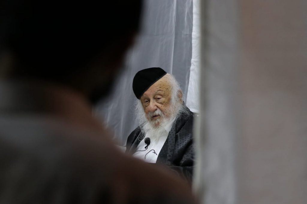 ויחזור לתלמודו: מרן ראש הישיבה בשיעור כללי ראשון אחרי השבעה