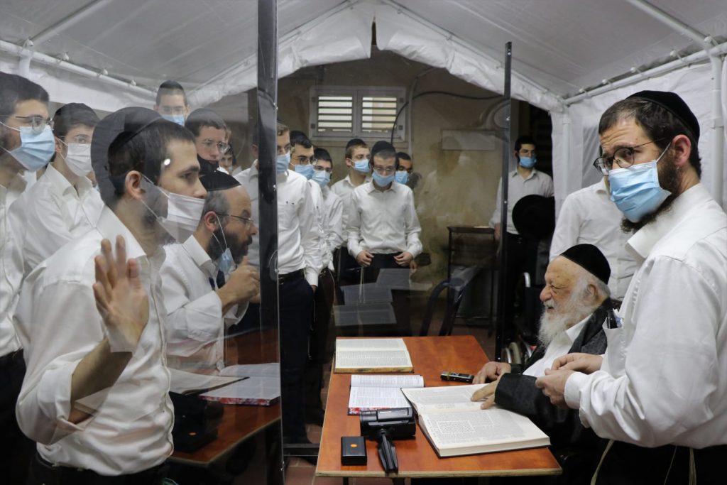 ויחזור לתלמודו: מרן ראש הישיבה בשיעור כללי ראשון אחרי השבעה