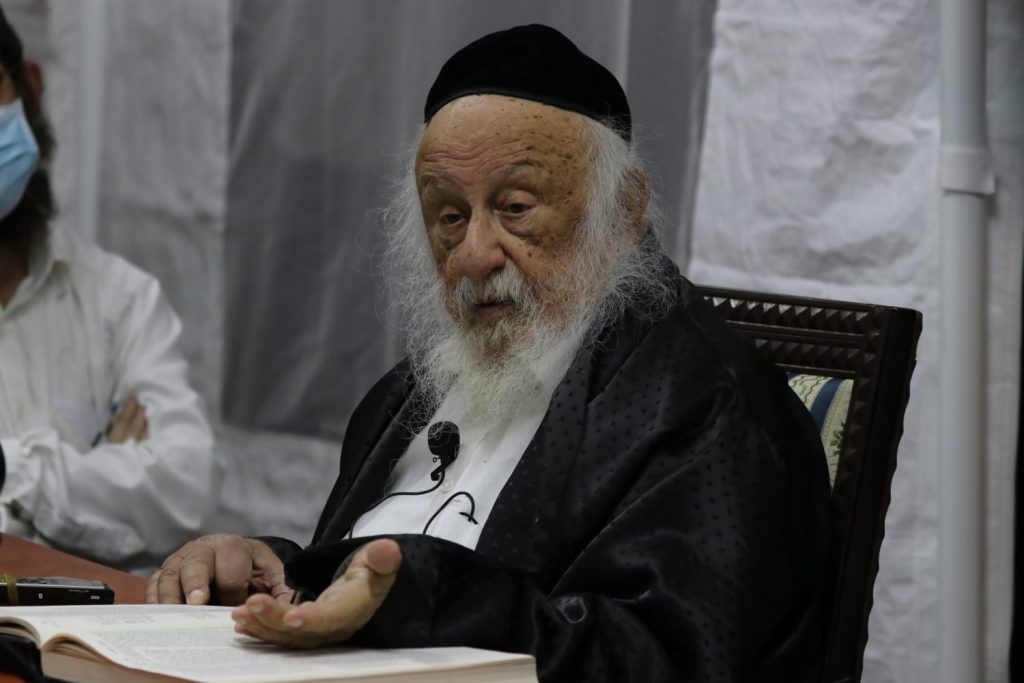 ויחזור לתלמודו: מרן ראש הישיבה בשיעור כללי ראשון אחרי השבעה