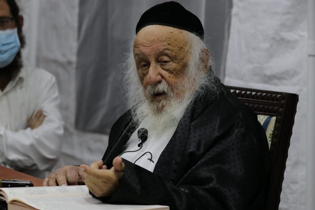 ויחזור לתלמודו: מרן ראש הישיבה בשיעור כללי ראשון אחרי השבעה
