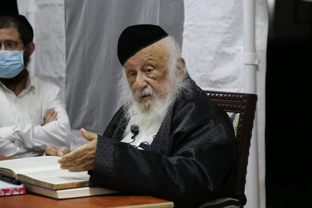 ויחזור לתלמודו: מרן ראש הישיבה בשיעור כללי ראשון אחרי השבעה