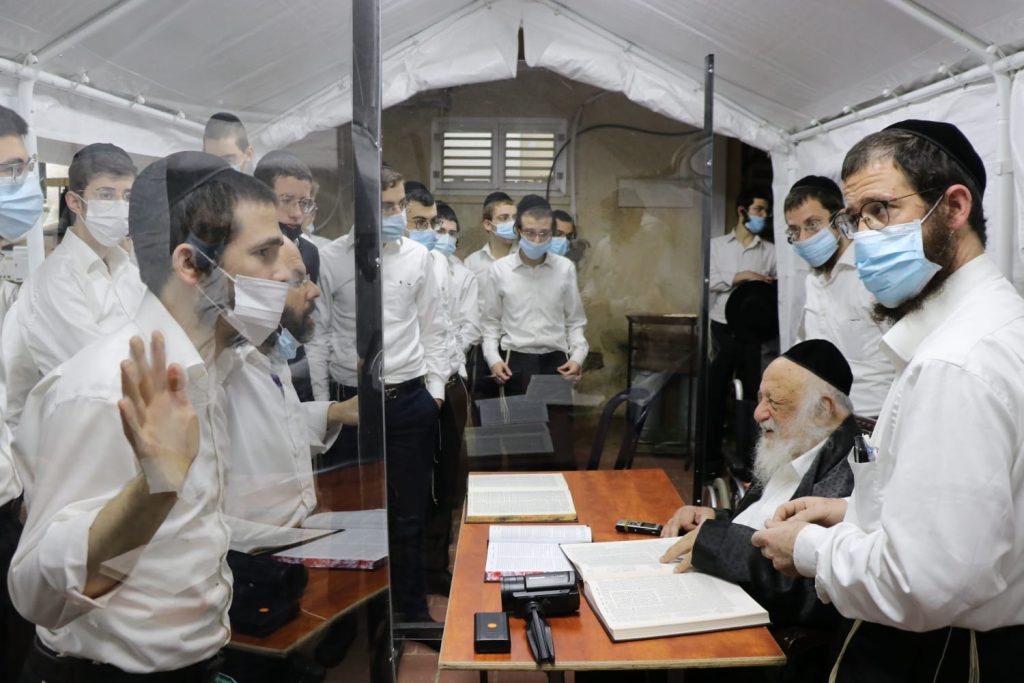 ויחזור לתלמודו: מרן ראש הישיבה בשיעור כללי ראשון אחרי השבעה